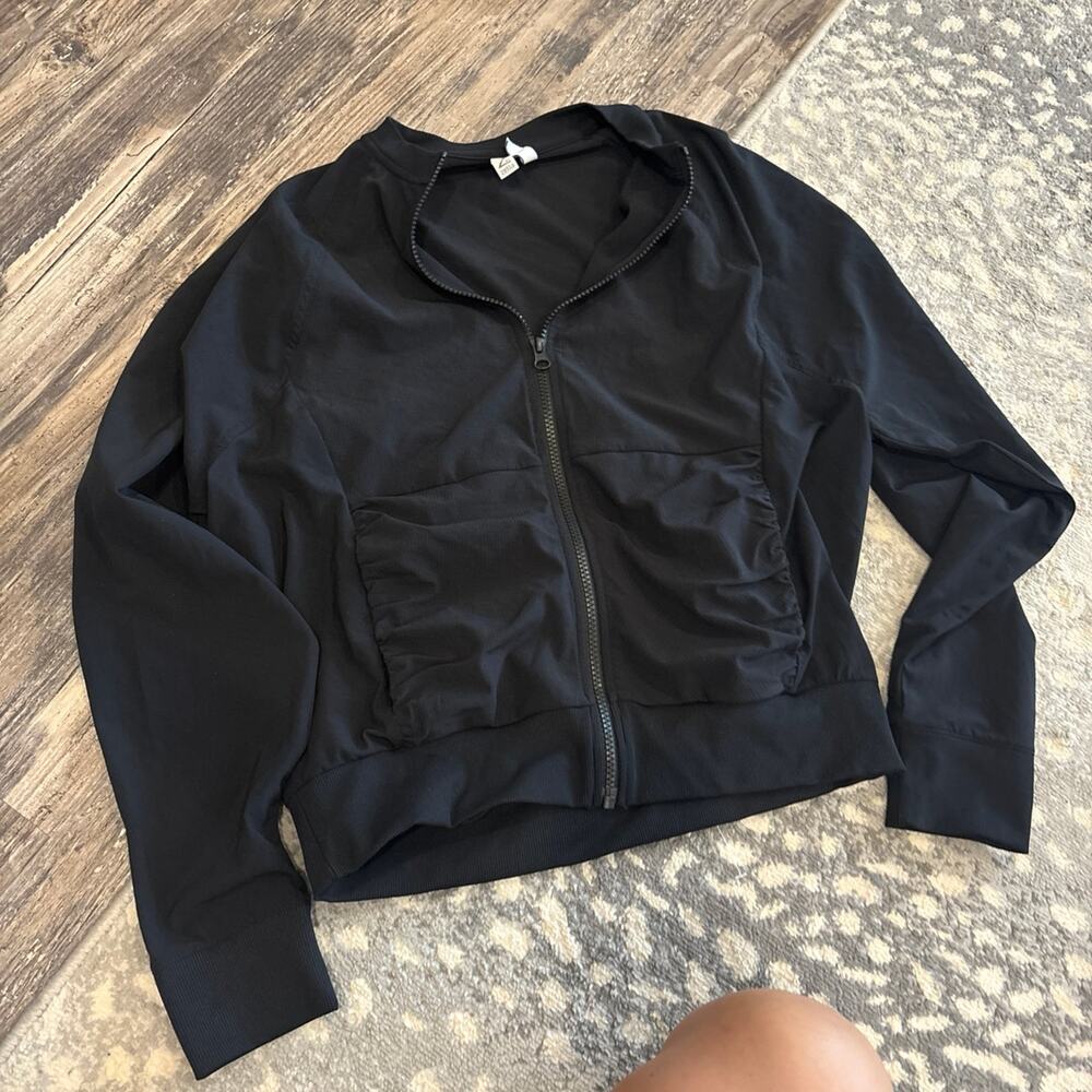 Z by Zella black womens lightweight athleisure jacket small